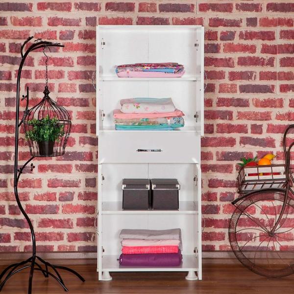 Dulap Modalife Atlas 60 x 32 x 140 / PAL / White photo 2