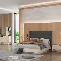 Кровать Moda Life Vivaldi 160 x 200 см/ ЛДСП/ Серый photo 5