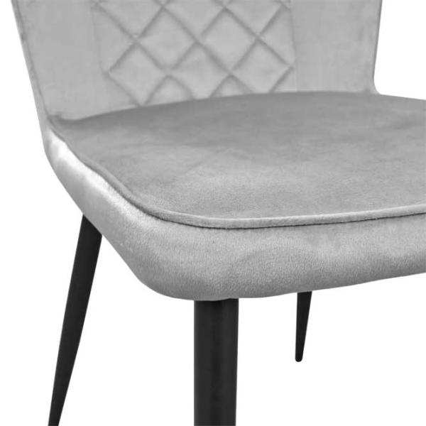 Кухонный стул DecoPrim Tusk Ткань/ Серый Черный photo 7 Кухонный стул DecoPrim Tusk Ткань/ Серый Черный photo 7