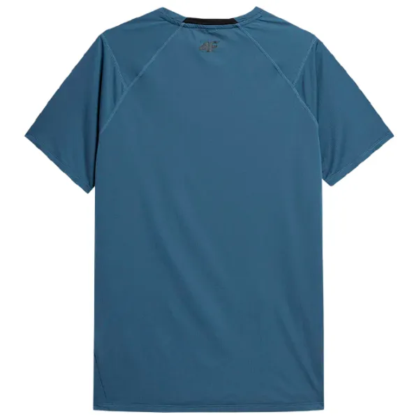 Tricou pentru bărbați 4F 4Fss23tftsm163 12% elastan/ Blue photo 2 Tricou pentru bărbați 4F 4Fss23tftsm163 12% elastan/ Blue photo 2