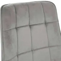 Scaun de bucătărie DecoPrim Hans Stofă/ Dark Gray Black photo 6