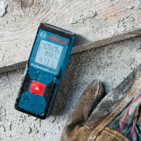 Telemetru Bosch GLM 30 Baterie/ 1 mW photo 5
