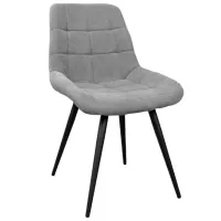 Кухонный стул DecoPrim Vensan Plus Cross Soro Ткань/ Серый