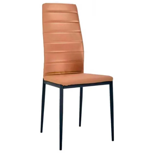 Scaun de bucătărie AG Sicilia Piele artificială/ Orange photo 1