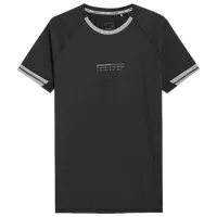 Tricou pentru bărbați 4F 4Fss23tftsm159 88% Poliamidă/ Black