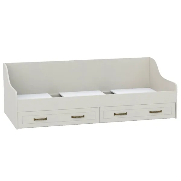 Кровать ML-Mobila Liverpool 90 x 200 см/ ЛДСП/ Слоновая кость photo 1 Кровать ML-Mobila Liverpool 90 x 200 см/ ЛДСП/ Слоновая кость photo 1