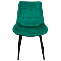 Scaun de bucătărie DecoPrim Hans Stofă/ Green Black photo 2