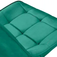 Scaun de bucătărie DecoPrim Hans Stofă/ Green Black photo 5