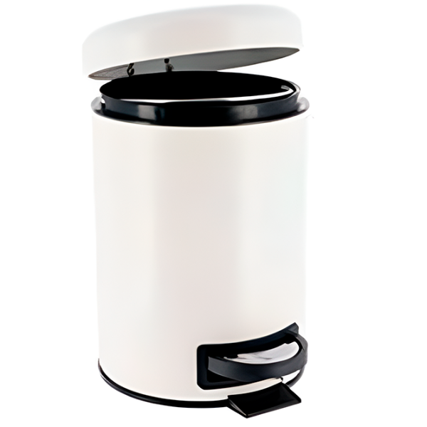 Coș de gunoi Tendance 49811 3 l/ Inox/ White photo 2 Coș de gunoi Tendance 49811 3 l/ Inox/ White photo 2