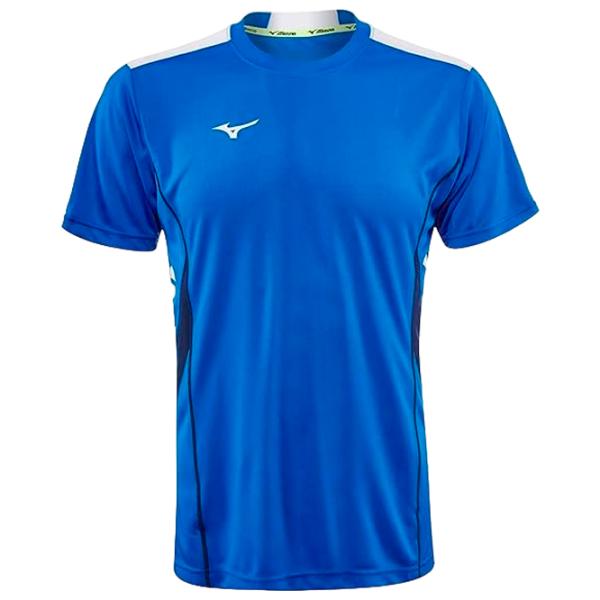Tricou pentru bărbați Mizuno 62ea700222 100% poliester/ Blue photo 1