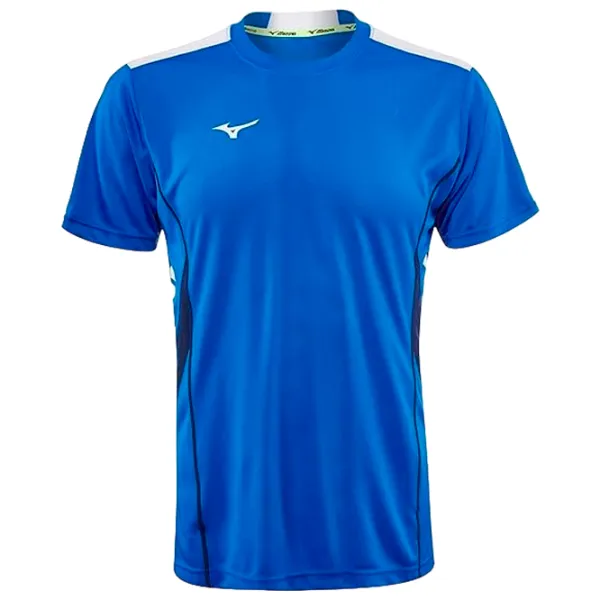 Tricou pentru bărbați Mizuno 62ea700222 100% poliester/ Blue photo 1