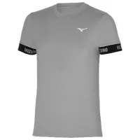 Tricou pentru bărbați Mizuno k2ga2501 100% poliester/ Gray
