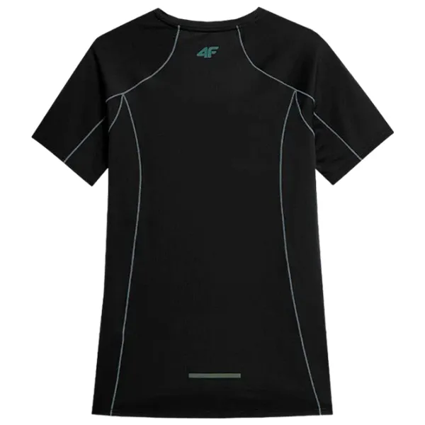 Tricou pentru bărbați 4F tsmf013 12% elastan/ Black photo 2