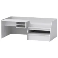 Pat pentru copii ML-Mobila Universal-3 70 x 190 cm/ PAL/ White