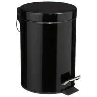 Мусорное ведро 5Five 50318 3 л/ Металл/ Black