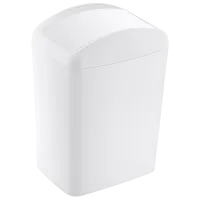 Coș de gunoi Turan Smartware TRN-190 40 l/ Plastic/ White