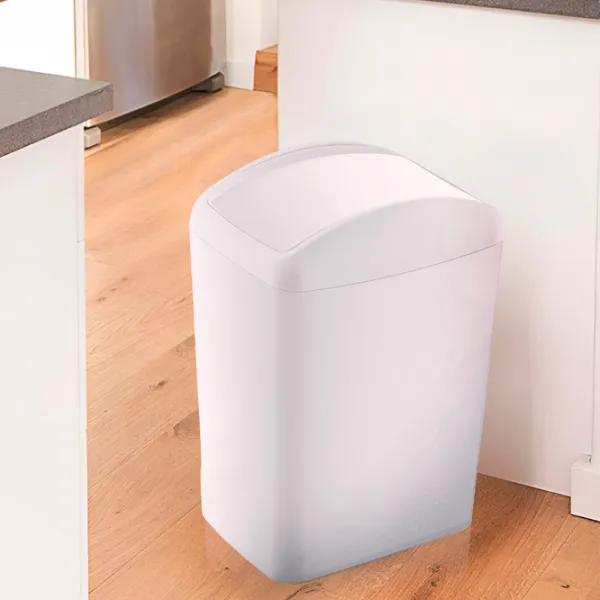 Coș de gunoi Turan Smartware TRN-190 40 l/ Plastic/ White photo 3
