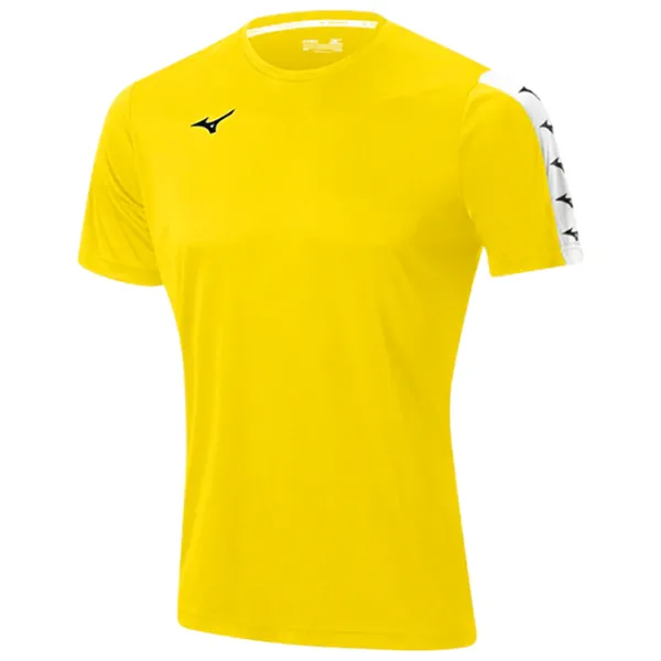 Tricou pentru bărbați Mizuno 32fa9a51 100% poliester/ Yellow photo 1