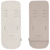 Salteluța pentru cărucior KikkaBoo 31106010106 Bumbac, Poliester/ Buline/ Beige