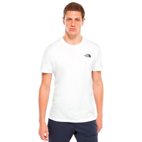 Tricou pentru bărbați The North Face nf0a2tx5fn41001 100% bumbac/ White photo 1