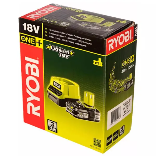 Аккумулятор для инструментов Ryobi RC18120-125 Li-Ion/ 2.5 Ач/ 18 V photo 3
