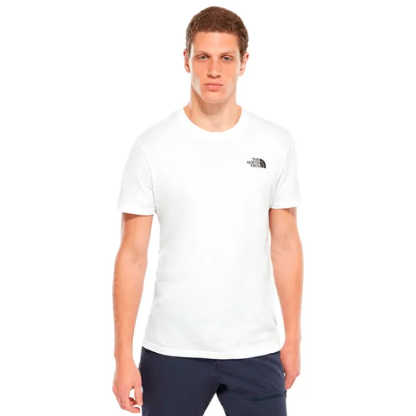 Tricou pentru bărbați The North Face nf0a2tx5fn41001 100% bumbac/ White photo 1