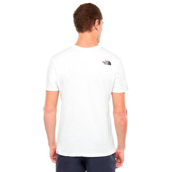 Tricou pentru bărbați The North Face nf0a2tx5fn41001 100% bumbac/ White photo 3