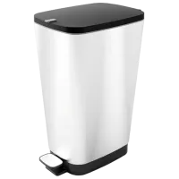 Coș de gunoi Kis Chic Bin 35 l/ Plastic/ Silver