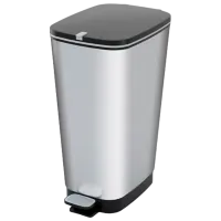 Coș de gunoi Kis Chic Bin 60 l/ Plastic/ Silver