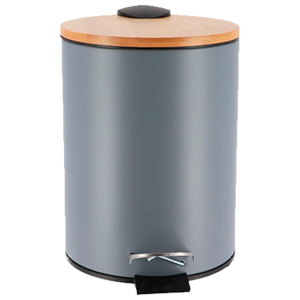 Coș de gunoi Tendance 47239 2.5 l/ Metal/ Grey photo 1 Coș de gunoi Tendance 47239 2.5 l/ Metal/ Grey photo 1