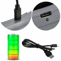 Lanternă ORNO LT15 Grey photo 3