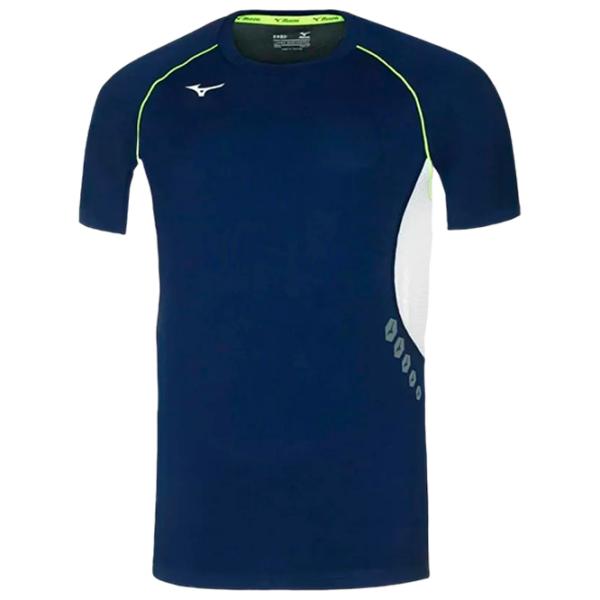 Футболка для мужчин Mizuno u2ea7002 100% полиэстер/ Тёмно-синий photo 1