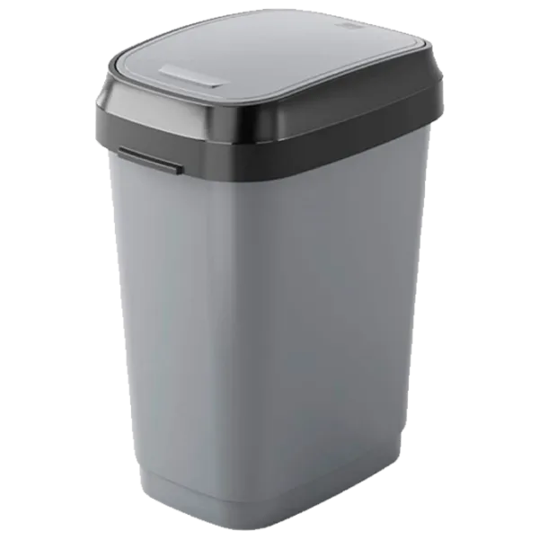 Coș de gunoi Kis 49230 30 l/ Plastic/ Grey photo 1