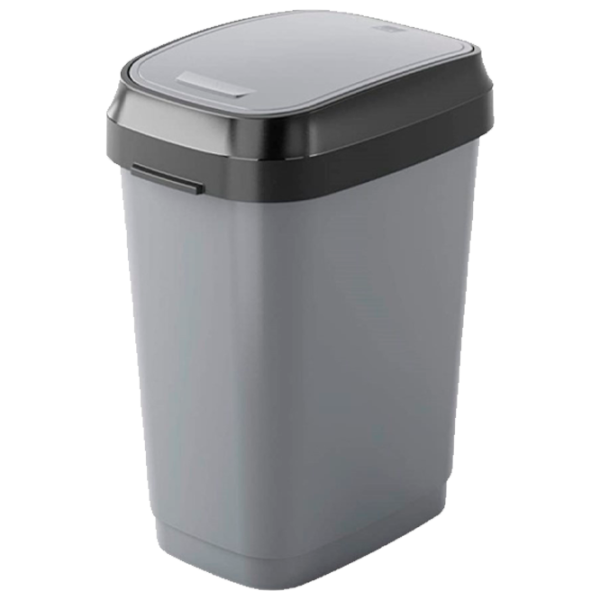 Coș de gunoi Kis 49230 30 l/ Plastic/ Grey photo 1