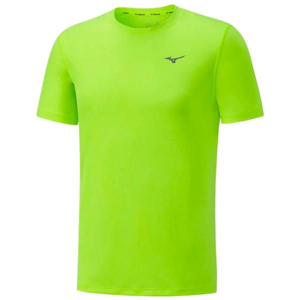 Футболка для мужчин Mizuno j2ga7519 100% полиэстер/ Green photo 1
