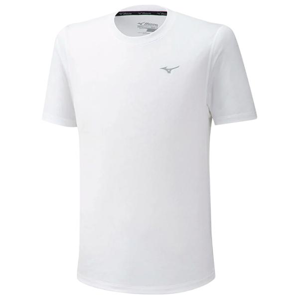 Tricou pentru bărbați Mizuno j2ga7519 100% poliester/ White photo 1