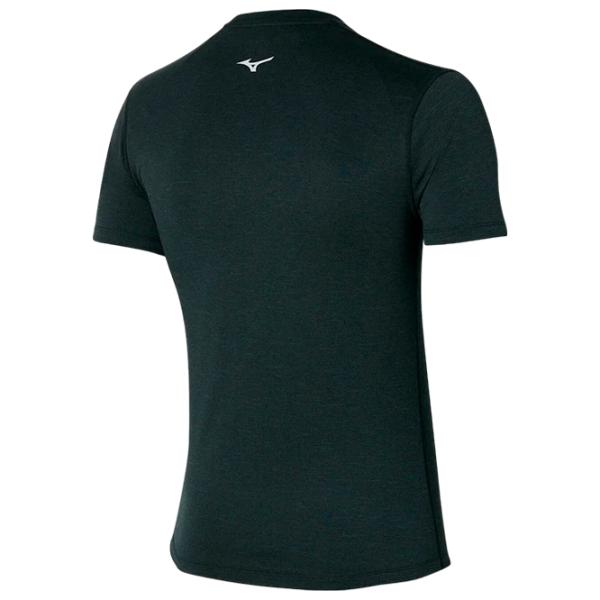 Tricou pentru bărbați Mizuno j2ga2057 100% poliester/ Black photo 2