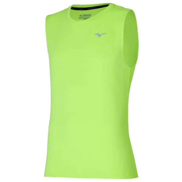 Maiou pentru bărbați Mizuno j2ga8008 31 XL/ Yellow-green photo 1