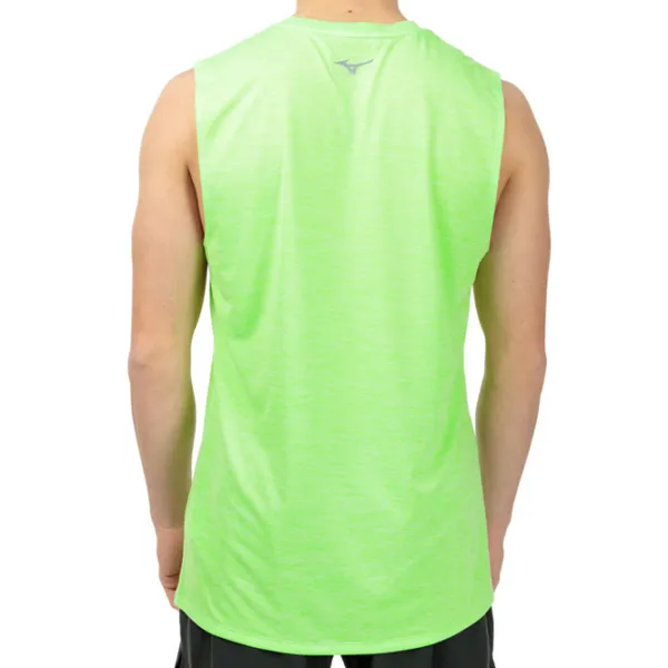 Maiou pentru bărbați Mizuno j2ga8008 31 XL/ Yellow-green photo 3