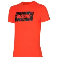 Tricou pentru bărbați Mizuno k2ga2003 100% bumbac/ Red