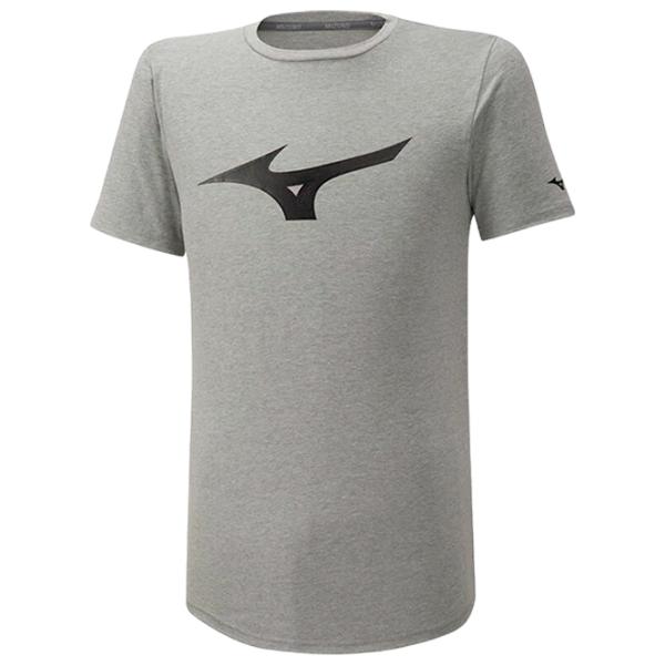 Tricou pentru bărbați Mizuno k2ga2001 100% bumbac/ Gray photo 1