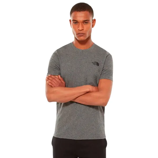 Tricou pentru bărbați The North Face nf0a2tx5jbv1003 100% bumbac/ Gray photo 3