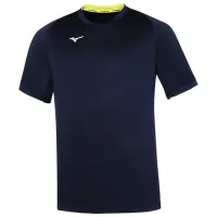 Футболка для мужчин Mizuno Men core ss tee 100% полиэстер/ Тёмно-синий