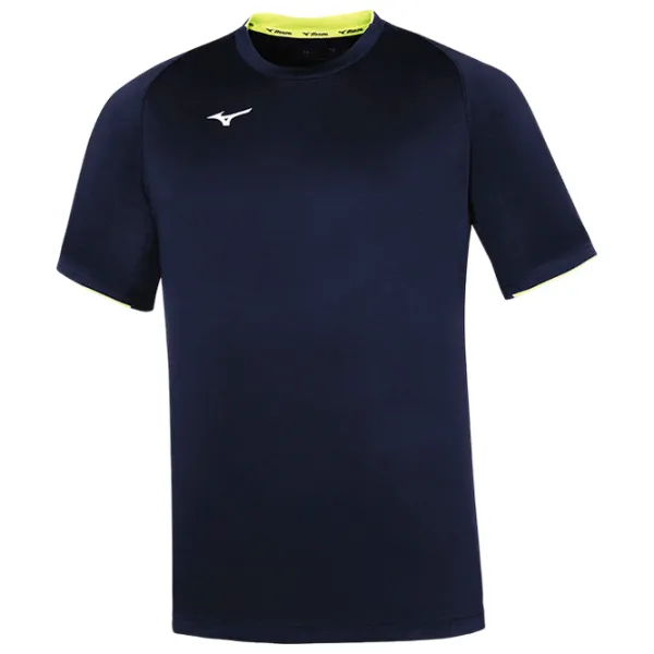 Tricou pentru bărbați Mizuno Men core ss tee 100% poliester/ Navy photo 1