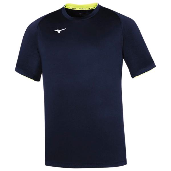 Tricou pentru bărbați Mizuno Men core ss tee 100% poliester/ Navy photo 1