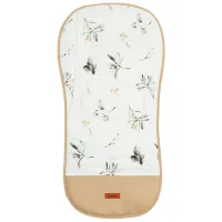 Salteluța pentru cărucior Sensillo Velvet Bumbac, poliester, Poliester/ Olive/ Beige