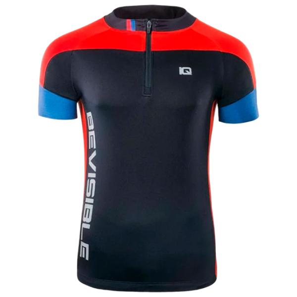 Tricou pentru bărbați IQ Ruven 100% poliester/ Black photo 1