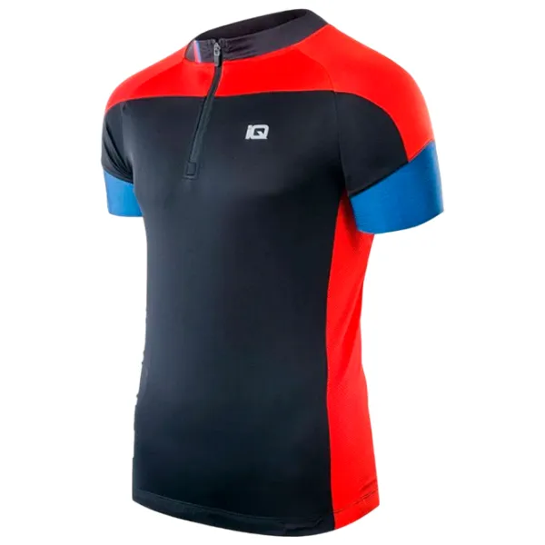 Tricou pentru bărbați IQ Ruven 100% poliester/ Black photo 3