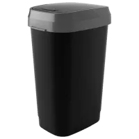 Coș de gunoi Kis 49327 50 l/ Plastic/ Black
