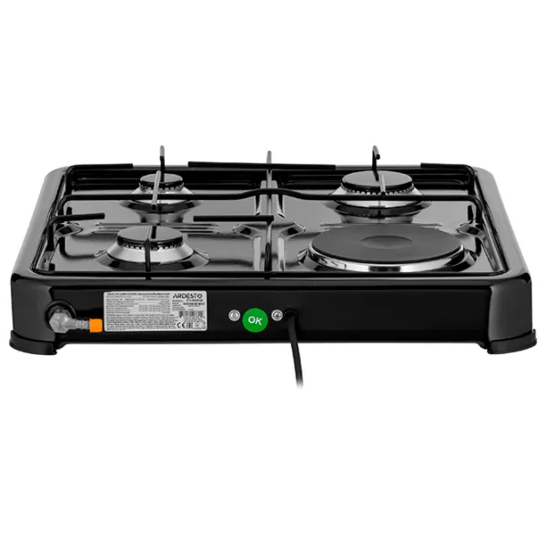 Настольная плита Ardesto CTC-NS5015B Газовая/ Black photo 4 Настольная плита Ardesto CTC-NS5015B Газовая/ Black photo 4